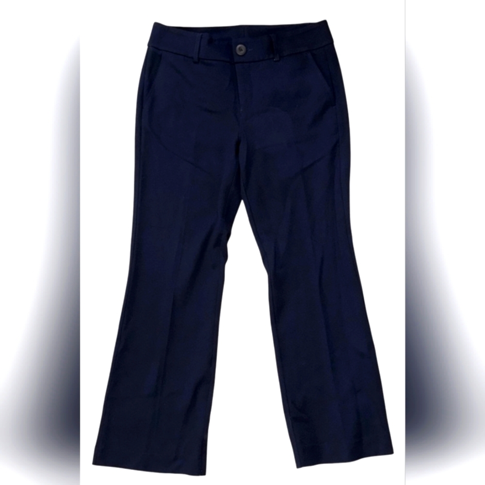 CAbi Top Notch Trouser Womens Size 10 Blue Wide Leg Dress Pants Style 3202R